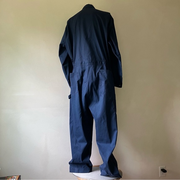 Sears | Vintage Cotton Zip Up Coveralls - Picture 5 of 12